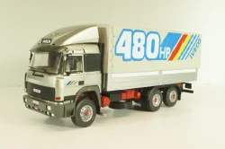 Iveco 190-48 Turbostar truck "480 HP" 1992, silver, Camiones y Autobuses #91, Altaya 1:43