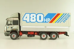 Iveco 190-48 Turbostar truck "480 HP" 1992, silver, Camiones y Autobuses #91, Altaya 1:43