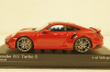 Porsche 911 (992) Turbo S Coupe Sport Design  2021 red 410060070 Minichamps 1:43