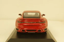 Porsche 911 (992) Turbo S Coupe Sport Design  2021 red 410060070 Minichamps 1:43