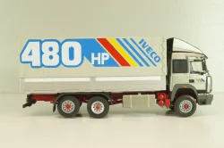 Iveco 190-48 Turbostar truck "480 HP" 1992, silver, Camiones y Autobuses #91, Altaya 1:43