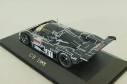 Sauber Mercedes C-9 #61 24h Le Mans 1988 M.BALDI/J.MASS/J.WEAVER, black, MBOMS060, Altaya, Mercedes-Benz Offizielle Modell Sammlung #60, 1:43