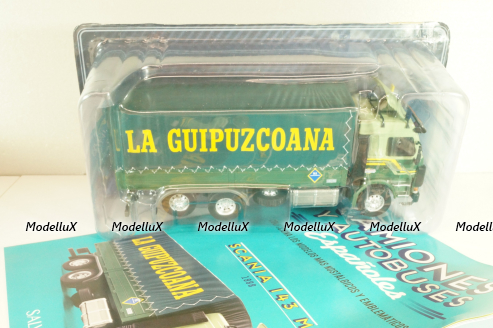 Scania 143 M truck "La Guipuzcoana" 1988, green, Camiones y Autobuses #98, Altaya 1:43