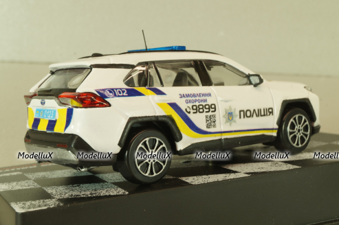 Toyota RAV4 2018 Полiцiя України, SAL007, Salah43 1:43