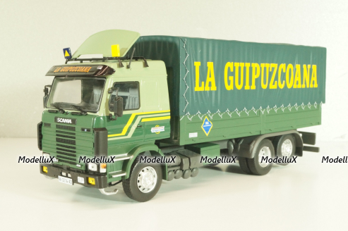 Scania 143 M truck "La Guipuzcoana" 1988, green, Camiones y Autobuses #98, Altaya 1:43