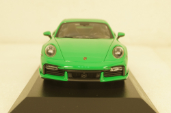 Porsche 911 (992) Turbo S Coupe Sport Design  2021, green, 410060071, Minichamps 1:43