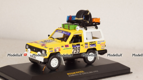 Nissan Patrol Paris-Dakar #299 1987, Конверсия 1:43