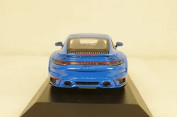 Porsche 911 (992) Turbo S Coupe Sport Design  2021, blue, 410060072, Minichamps 1:43