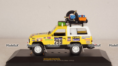 Nissan Patrol Paris-Dakar #299 1987, Конверсия 1:43