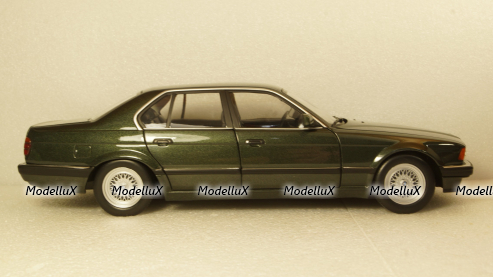 BMW 730I (E32) 1986 Green Metallic, 100023004, Minichamps 1:18