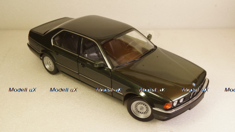 BMW 730I (E32) 1986 Green Metallic, 100023004, Minichamps 1:18