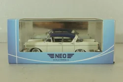 Opel Kapitan P 2.5 1954, white, 43943, NEO 1:43