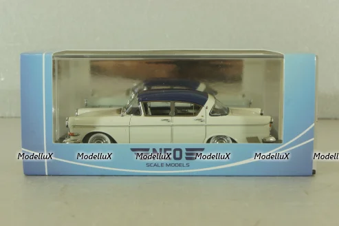 Opel Kapitan P 2.5 1954, white, 43943, NEO 1:43