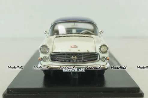 Opel Kapitan P 2.5 1954, white, 43943, NEO 1:43
