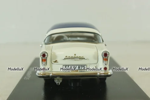 Opel Kapitan P 2.5 1954, white, 43943, NEO 1:43