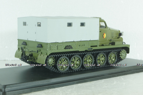 АТ-Т (изделие 401)  гусеничный тяжёлый артиллерийский  тягач NVA 1947г, хаки, PCL47099, Premium ClassiXXs 1:43