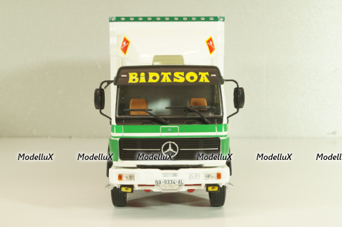 Mercedes-Benz NG M truck "Bidasoa" 1990, white/green, Camiones y Autobuses #87, Altaya 1:43