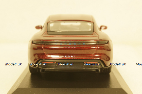 Porsche Taycan Turbo S 2020, red metallic, 410068474, Minichamps 1:43