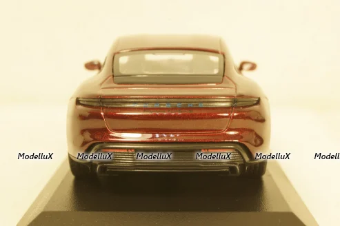 Porsche Taycan Turbo S 2020, red metallic, 410068474, Minichamps 1:43