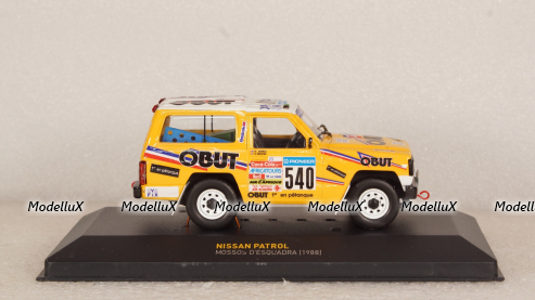 Nissan Patrol Paris-Dakar #540 1987, Конверсия 1:43