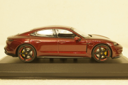 Porsche Taycan Turbo S 2020, red metallic, 410068474, Minichamps 1:43