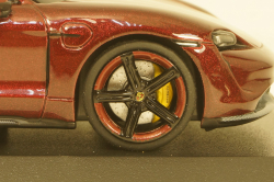 Porsche Taycan Turbo S 2020, red metallic, 410068474, Minichamps 1:43