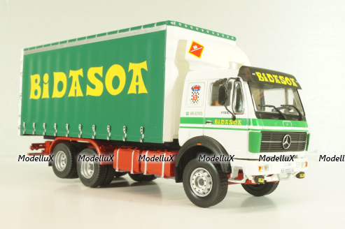 Mercedes-Benz NG M truck "Bidasoa" 1990, white/green, Camiones y Autobuses #87, Altaya 1:43