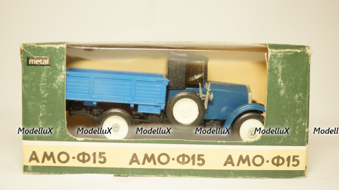 Амо Ф15, синий, 1:43