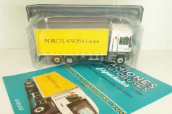 Renault AE 500 Magnum truck "Porcelanosa Grupo" 1990, white/yello, Camiones y Autobuses #94, Altaya 1:43