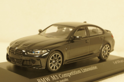 BMW M3 2020 Black, 410020202, Minichamps 1:43
