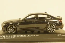 BMW M3 2020 Black, 410020202, Minichamps 1:43