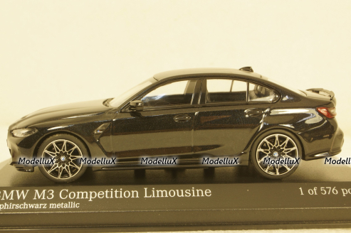 BMW M3 2020 Black, 410020202, Minichamps 1:43 Уценка!