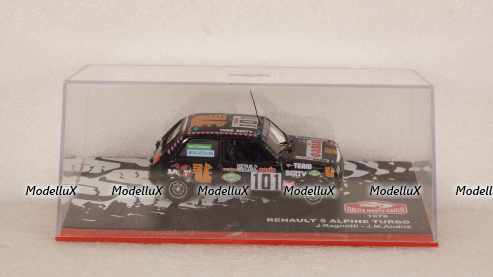 Renault 5 Alpine turbo #101 Paris Dakar 1980, F. DESTRUEL / T. PERICHARD, Конверсия 1:43