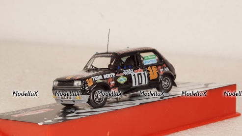 Renault 5 Alpine turbo #101 Paris Dakar 1980, F. DESTRUEL / T. PERICHARD, Конверсия 1:43