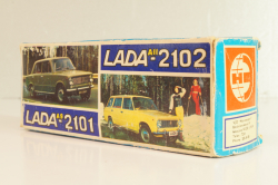 Ваз-2102 А11,  Жигули, горчичная, ранняя, апрель 1978г., Тантал/Радон 1:43