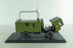 КШМ Р-142Н (66) командно-штабная машина на шасси Газ-66 NVA 1965г, хаки, PCL47024, Premium ClassiXXs 1:43