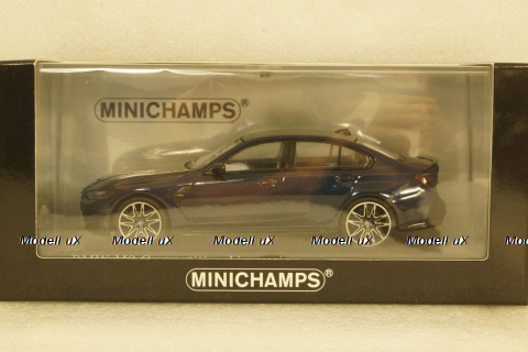 BMW M3 2020 Blue, 410020201, Minichamps 1:43