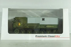 АТС-59Г гусеничный быстроходный артиллерийский тягач NVA 1969г, хаки, PCL47025, Premium ClassiXXs 1:43