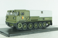 АТС-59Г гусеничный быстроходный артиллерийский тягач NVA 1969г, хаки, PCL47025, Premium ClassiXXs 1:43