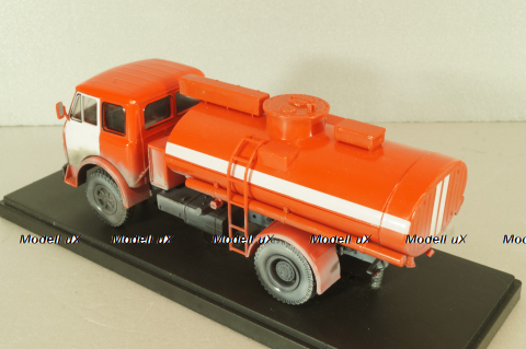 АЦ-8-5334, пожарный на шасси Маз-5334, со следами эксплуатации, Improved models 1:43
