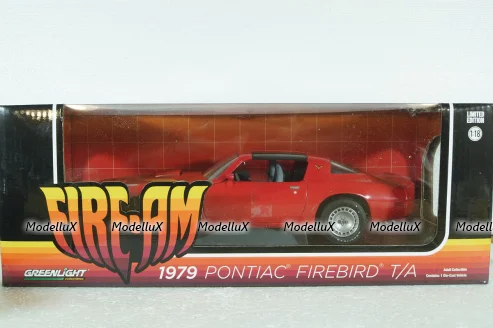 Pontiac Firebird T/A 1979 red, 13613, Greenlight 1:18
