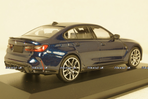 BMW M3 2020 Blue, 410020201, Minichamps 1:43