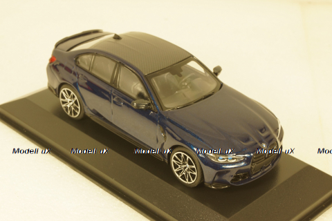 BMW M3 2020 Blue, 410020201, Minichamps 1:43