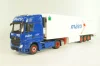 Mercedes-Benz Actros MP 4 truck with semi-trailer "Mazo" 1988, blue/white, Camiones y Autobuses #96, Altaya 1:43