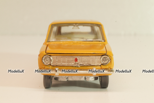 Ваз-2102 А11,  Жигули, горчичная, ранняя, апрель 1978г., Тантал/Радон 1:43
