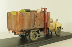 КО-413(52) мусоровоз на шасси Газ-52, со следами эксплуатации, Model43 1:43