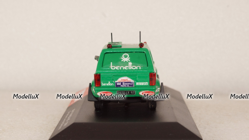 FIAT PANDA 4X4 #207 PARIS DAKAR 1984, Hervé DE LABRIFFE / Claude DEVOYON, Конверсия 1:43