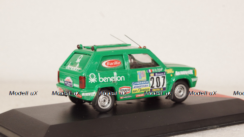 FIAT PANDA 4X4 #207 PARIS DAKAR 1984, Hervé DE LABRIFFE / Claude DEVOYON, Конверсия 1:43