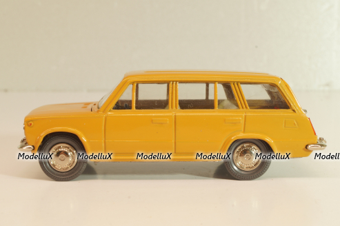 Ваз-2102 А11,  Жигули, горчичная, ранняя, апрель 1978г., Тантал/Радон 1:43