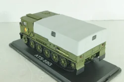 АТС-59Г гусеничный быстроходный артиллерийский тягач NVA 1969г, хаки, PCL47025, Premium ClassiXXs 1:43